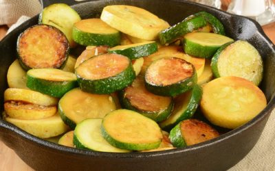 Sauted Zucchini with Chia Seeds