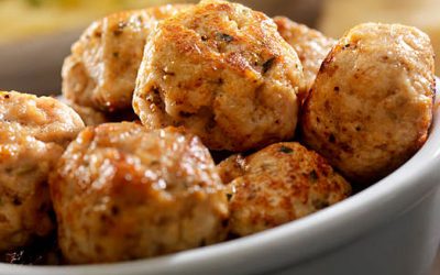 Caesar Chicken or Turkey Meatballs