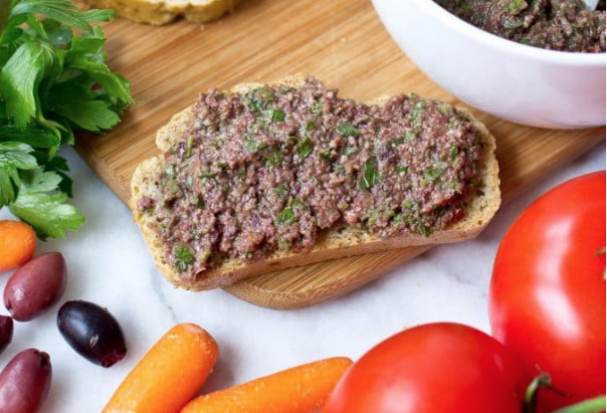 Anchovy-Free Olive Tapenade