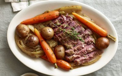 Slow Cooker Corned Beef and Cabbage (Paleo/Whole30)